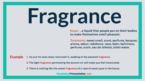 synonym for fragrant.